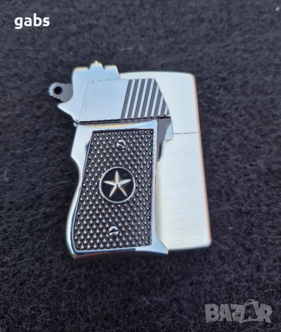 Бензинова запалка ZORRO в стилна подаръчна кутия, снимка 3 - Запалки - 51677916