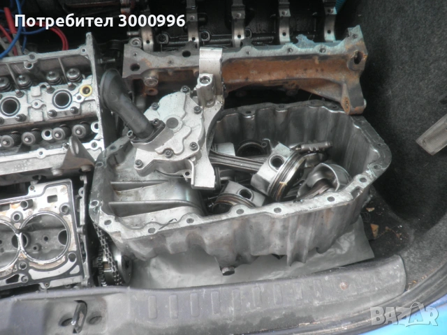 Продавам  за  части  двагател  за  ФВ  Пасат  Б6  бензин  метан  ., снимка 2 - Части - 53715484