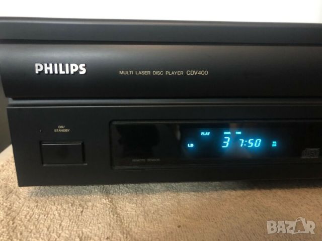 Philips Multi Laser Disc Player CDV 400, снимка 3 - Плейъри, домашно кино, прожектори - 45700466