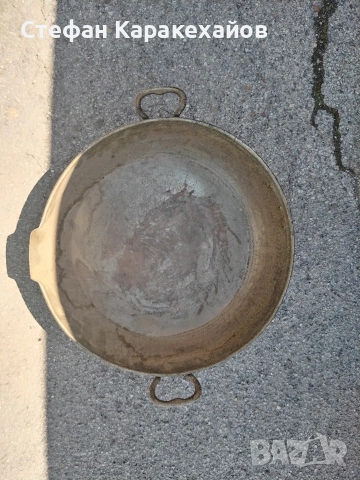 Стара бакърена тава. 