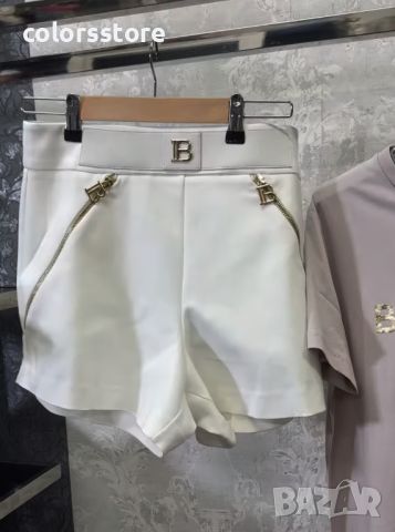 Бели панталони Balmain-Br221re, снимка 1 - Къси панталони и бермуди - 46186488