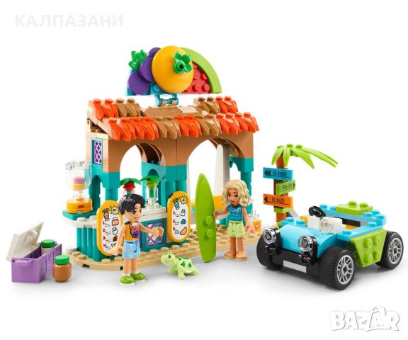 LEGO® Friends 42625 - Щанд за шейкове на плажа, снимка 7 - Конструктори - 46201833
