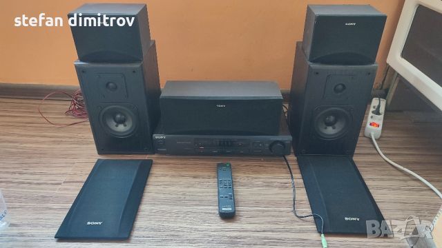 Sony TA-VE110 плюс колони Sony SS-86 E , снимка 4 - Аудиосистеми - 46789646