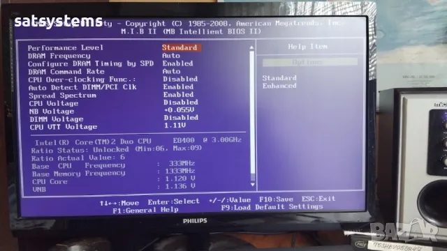 Дънна платка ECS EliteGroup I-Cafe IC43T-A2 VER:1.0 Socket 775 CPU+FAN+RAM, снимка 18 - Дънни платки - 49962177
