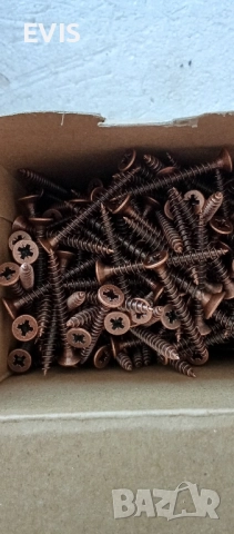 Винтове за дърво 4x40 мм – бронзирани