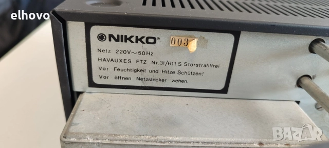 Ресивър Nikko R 850, снимка 6 - Ресийвъри, усилватели, смесителни пултове - 52650430