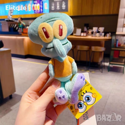 Смешни изживявания със сепия: Детска играчка от с п о н д ж боб