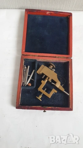 Интересен рядък стар инструмент за часовникари, снимка 6 - Антикварни и старинни предмети - 53910547