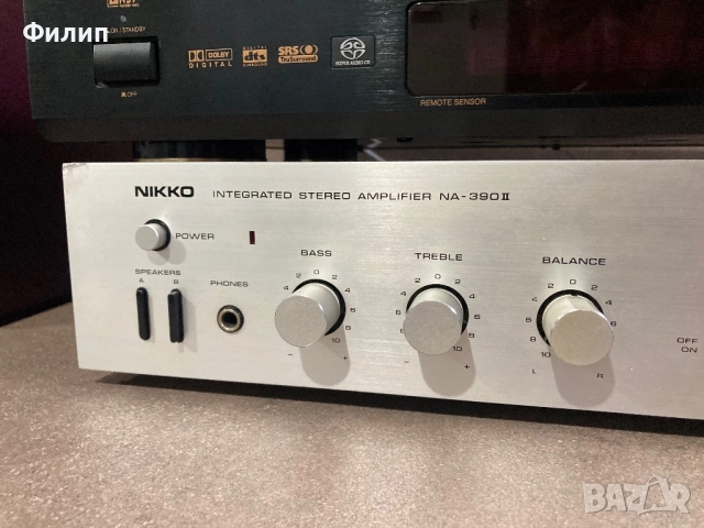 Nikko NA-390 II, снимка 2 - Ресийвъри, усилватели, смесителни пултове - 52397540