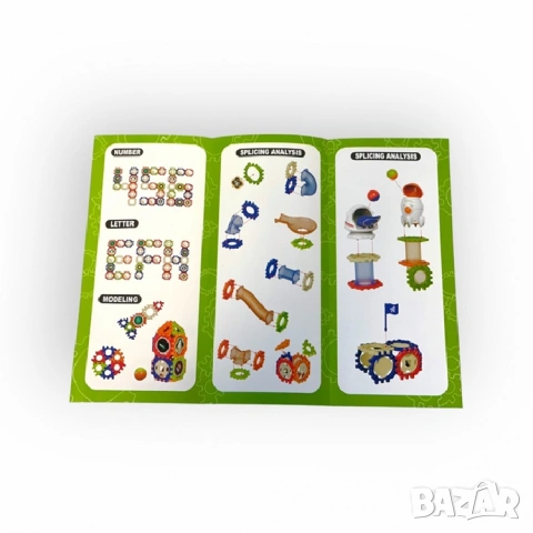 🔥 Космически конструктор с топчета и тунели – 131 части забавление, снимка 3 - Конструктори - 54182984