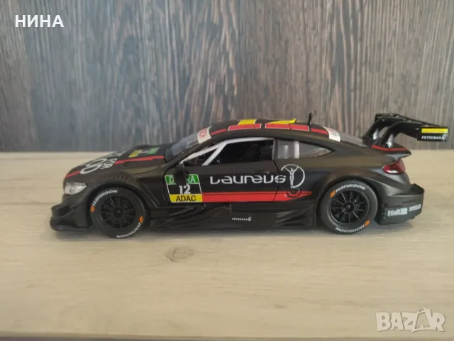 Метална количка Меrcedes -AMG C63 DTM !!!, снимка 7 - Колекции - 48629558