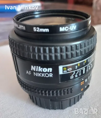 обектив nikon 35mm/2  d, снимка 8 - Обективи и филтри - 48980557