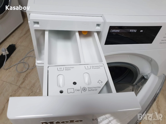 Miele 9кг 1600rpm Wi-Fi TwinDos Пералня Миеле 12м Гаранция, снимка 6 - Перални - 52070822