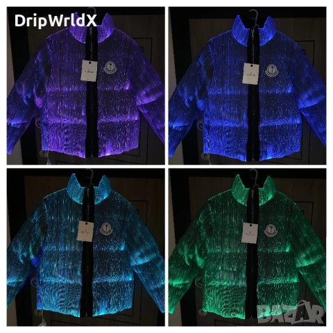 Moncler x Palm Angels Maya 70 Светещо Яке, снимка 11 - Якета - 53289165