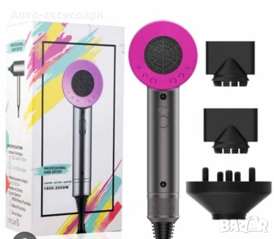 Бързосъхнещ Сешоар за Коса С Йони , Първокласен Сешоар 