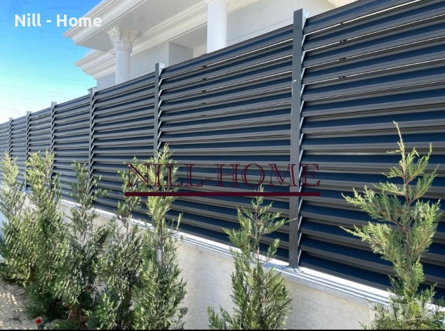 Ограда ( тип щора ) ЛАМЕЛИ/ПАНА/ВРАТИ/СТЪЛБОВЕ/АНТРАЦИД, снимка 7 - Огради и мрежи - 52745976