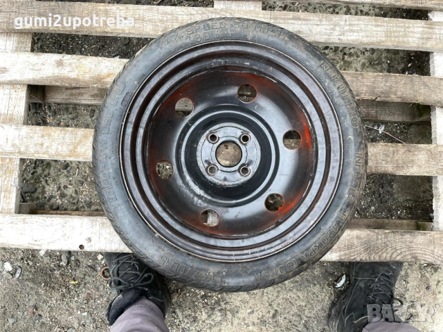 15 резервна джанта патерица 4х100 Hyundai I20 Kia Rio Toyota Aygo 115/70/15, снимка 7 - Гуми и джанти - 53236068