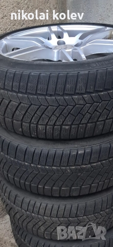 18-ки 5×120 с зимни гуми континентал