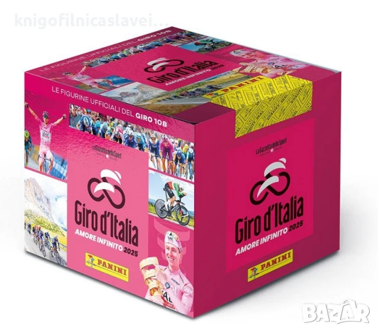 Албум за стикери Обиколка на Италия (Giro d'Italia) 2025 (Panini Giro d'Italia 108), снимка 3 - Колекции - 50496604