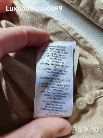 Мъжка риза Ralph Lauren L, снимка 7 - Ризи - 53919062