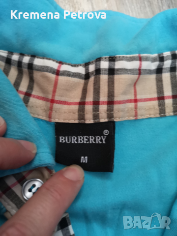 Тениска, Burberry, М размер, снимка 2 - Тениски - 45032760