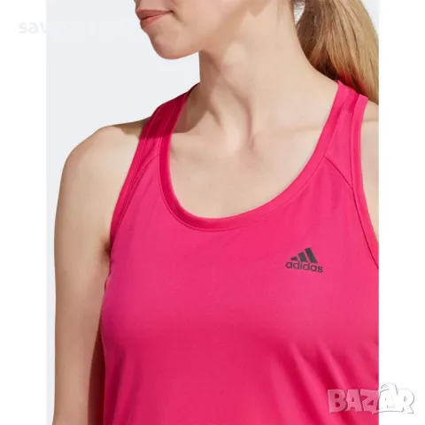 Дамски спортен потник ADIDAS Designet To Move 3-Stripes Tank Pink, снимка 1 - Потници - 48843911