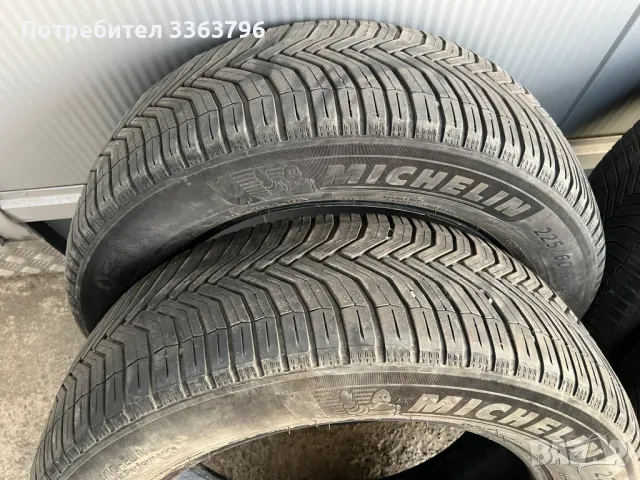 Michelin Crossclimate SUV 225/60 R18 M+S, снимка 1 - Гуми и джанти - 47777308