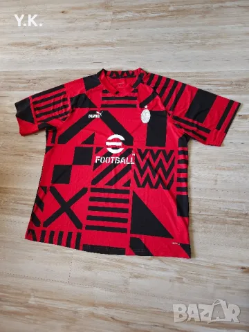 Оригинална мъжка тениска Puma DryCell x AC Milan / Season 22-23 Pre Match, снимка 2 - Тениски - 47105157