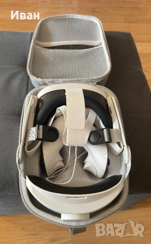 Продавам голям твърд калъф за съхранение на Meta Quest 3 / Quest 3S / Oculus Quest 2 и аксесоари., снимка 6 - Други игри и конзоли - 54043519