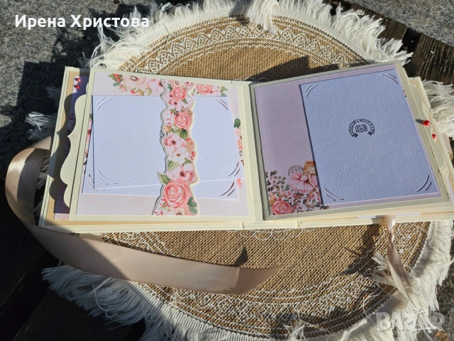 Ръчно изработено албумче за момиченце , снимка 5 - Декорация за дома - 54130320