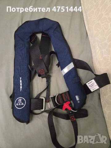 автоматична надуваема спасителна жилетка 