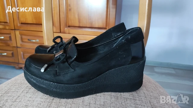 Дамски обувки на платформа , снимка 3 - Дамски ежедневни обувки - 51308564