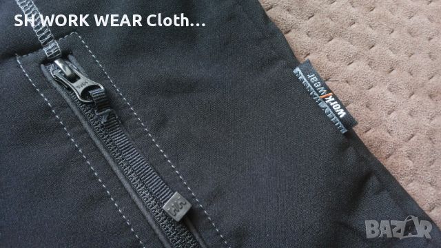 HELLY HANSEN Softshell Work Jacket размер М работна горница вятъроустойчива W4-123, снимка 8 - Суичъри - 45288873