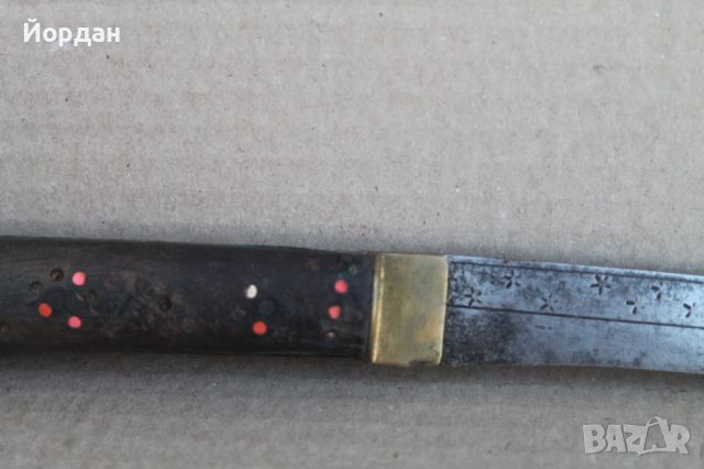 Стар касапски нож , снимка 3 - Ножове - 46278392