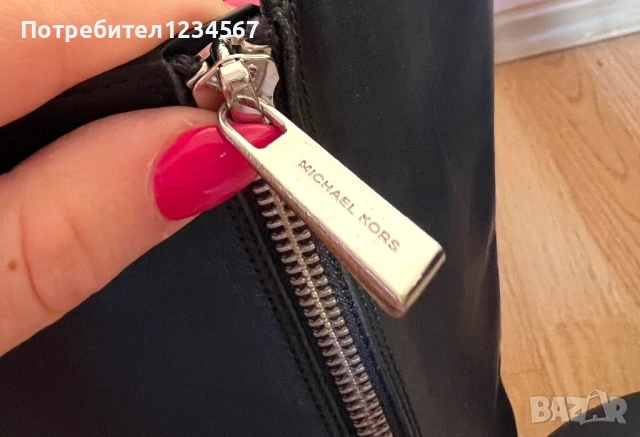 Чисто НОВИ оригинални ботуши MICHAEL KORS от естествена кожа 36 н, снимка 6 - Дамски ботуши - 53668151
