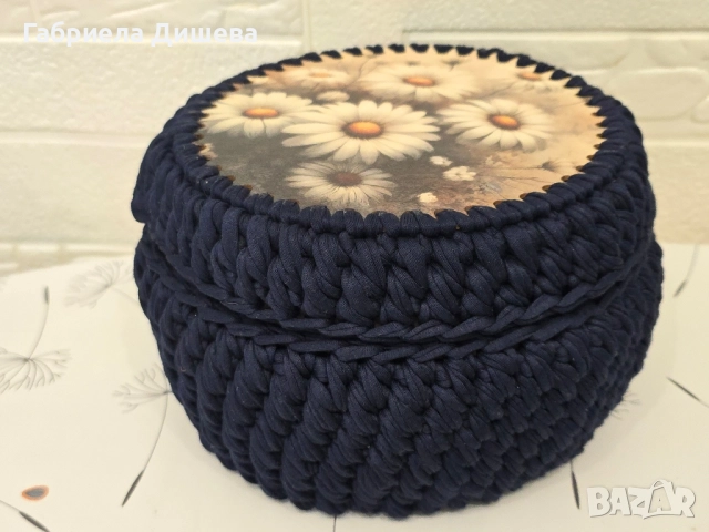 Ръчно плетени панери, снимка 3 - Декорация за дома - 52243258