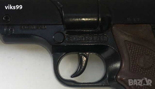 Метален полицейски пистолет GONHER Made in Spain, снимка 3 - Други ценни предмети - 45450024