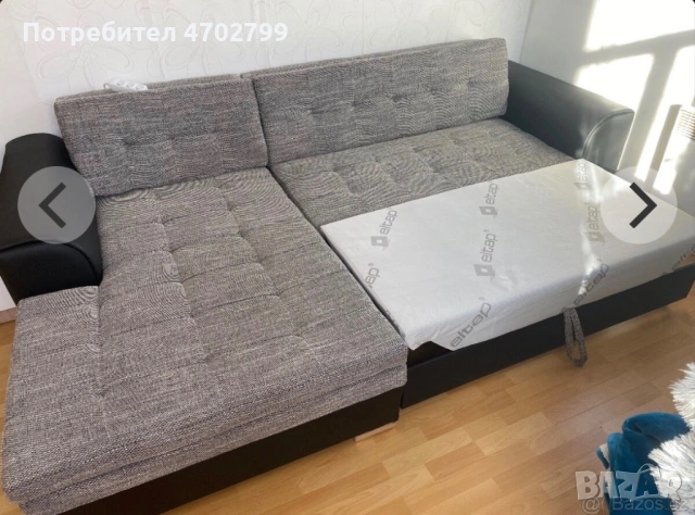 Диван ъглов 275/200, снимка 7 - Дивани и мека мебел - 53426176