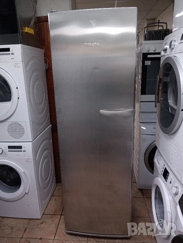 Огромен иноксов фризер Миеле Miele No Frost A+++ 2 години гаранция!