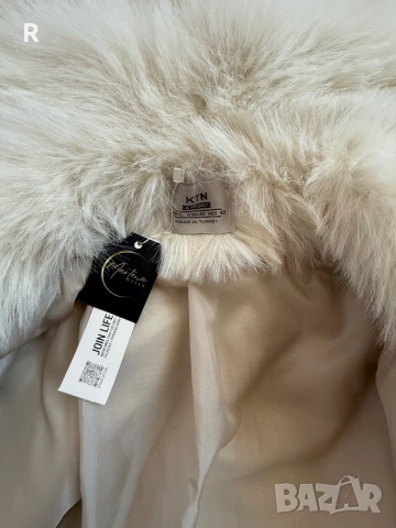 Палтенце еко косъм, снимка 3 - Палта, манта - 53857879