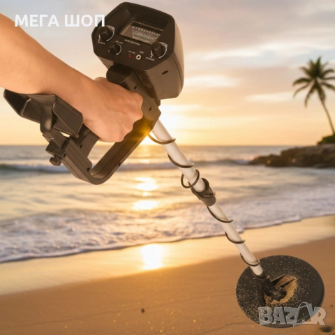 Водоустойчив металотърсач за злато, сребро, монети и съкровища K-1374, снимка 2 - Друга електроника - 53879374