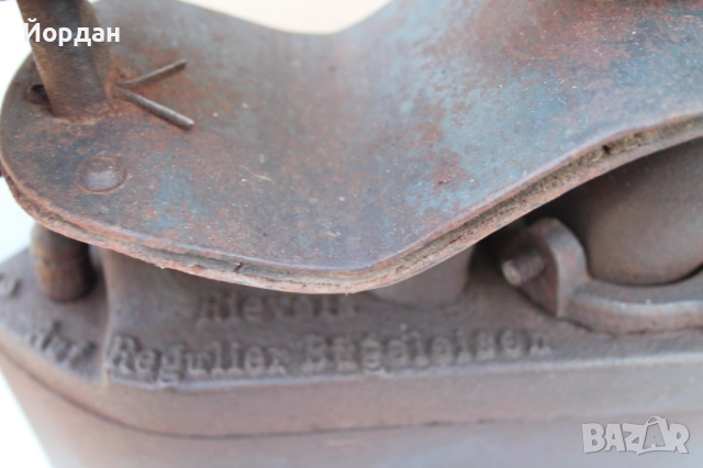 Немска ютия на пара , снимка 8 - Антикварни и старинни предмети - 52539571