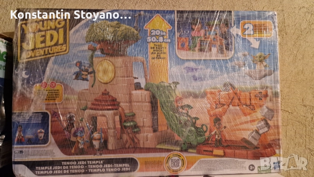 HASBRO STAR WARS Young Jedi Adventures Храмът на джедаите и 2 фигурки