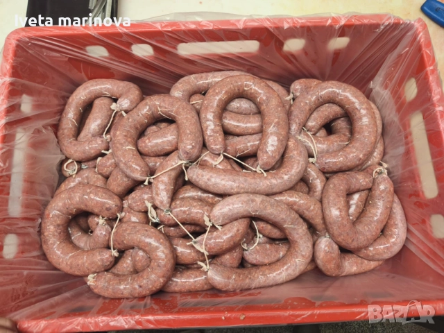 Домашен суджук смес 70%телешко 30% свинско