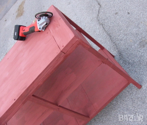 Професионална Метална Шлосерска Работна МАСА 166x57x87 см Дървен Плот Тезгях Стелажи Рафтове БАРТЕР, снимка 5 - Други инструменти - 51946728