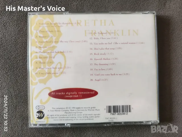  Aretha Franklin CD, снимка 2 - CD дискове - 48613171