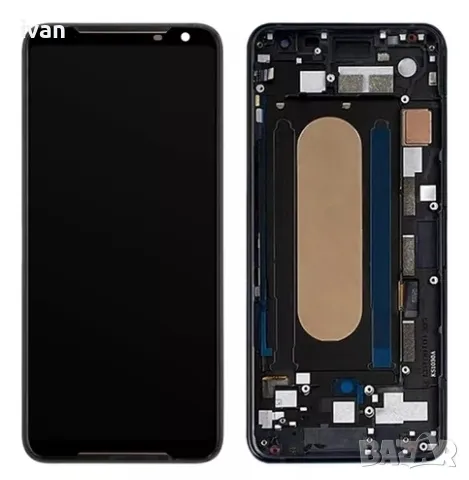 намаление LCD дисплей с рамка и заден капак за Asus ROG Phone II ZS660KL 