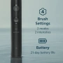 Електрическа четка за зъби Philips Sonicare серия 4000,черна,HX4044/52, снимка 5
