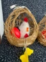 Великденски пиленца от плат, снимка 3