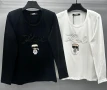 Памучни блузи Karl Lagerfeld , снимка 3